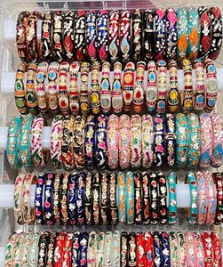 Meenakari Bangle Set