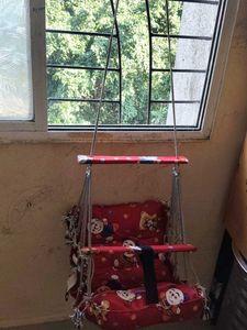 Baby Swing with Cartoon Print