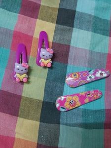 12 colorful rubber bands 2 pairs tic tac pin
