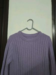 Lilac Knit Midi Dress bust 36/38