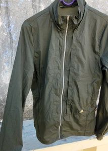 Olive Green Running/Parachute Jacket/Gym Wear