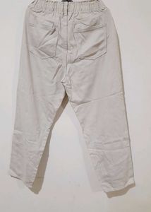 Casual Beige Pants