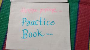 Mahendi Practice Book