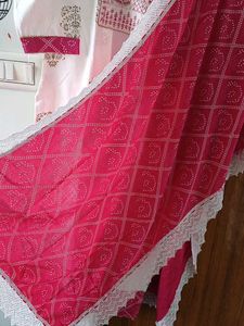 Elegant White Printed Kurta