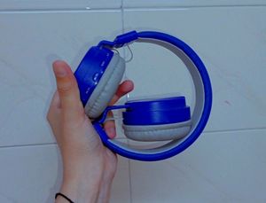 Wireless Headphones In Blue