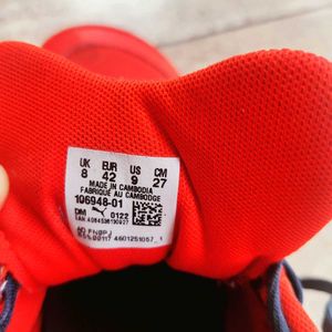 Unisex Orange Sneakers