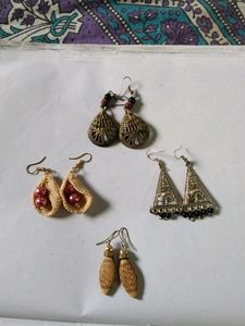 4 beautiful Earrings