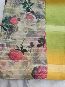MULTICOLORED SAREE