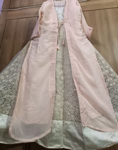 Ethnic Gown With Shrug