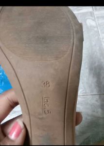 Nude Ankle Strap Heels