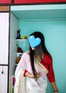 White Mirror Saree