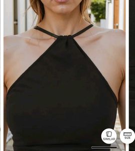 Ruched Halter Mini Dress