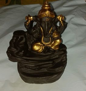 Ganpati Incense Cone Holder With 21 Con