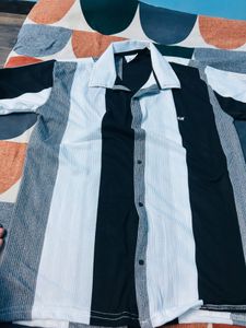 Hm Brand  Half Selves Shirt New Condition Fix Pric