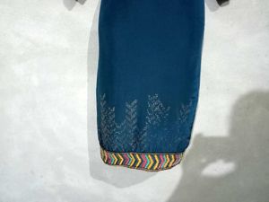 Elegant Blue Embroidered Salwar suit