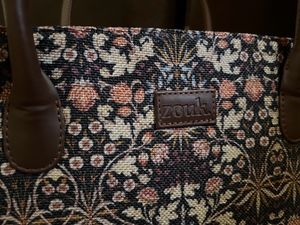 Book Tote By Zouk With Kashmiri Bliss Print