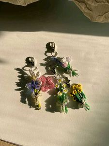 Flower Bouquet Keychain
