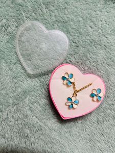 Jewellery Combo With Earnings, Bracelet &amp; Pendant