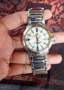 Tommy Hilfiger Analog Silver Dial Men&#39;s Watch