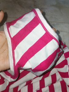 Stripes T Shirt Sleeveless