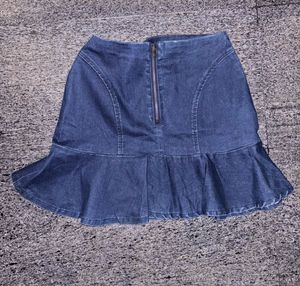 ⋆｡‧˚ʚ🍓y2k denim skirt ɞ˚‧｡⋆
