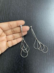 Elegant Silver Dangle Earrings