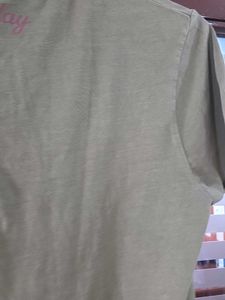 Green Pocket Tee