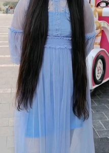 Net Mini With Maxi Dress