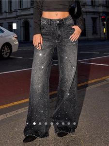 Sparkle Wide Leg Jeans