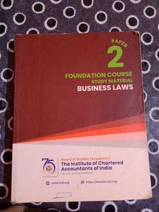 CA Foundation Book Set... Session 2024