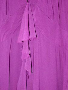 Strechable fabric Purple Dress..