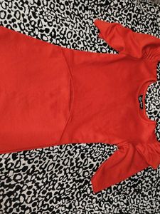 Red One Piece Dress ❤️