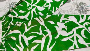 Green Floral Print co-ord set