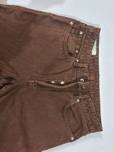 Brown Denim Jeans