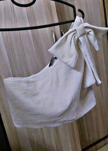 white off shoulder top