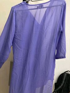 Kurta New Condition Purple Color