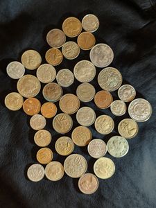 Set of 40 International Coins