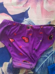 Heart Print 💜 panty