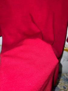 Red 3/4 Sleeve Top