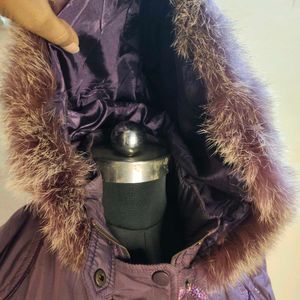 Korean Jackets With Fur Hood
