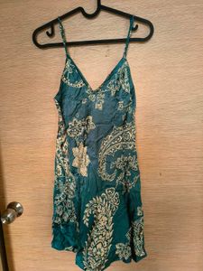 Zara Satin Mini Dress