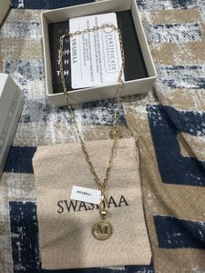 SWASHAA Initial M Necklace