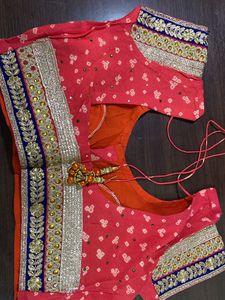 Embroidery Rajputani Saree