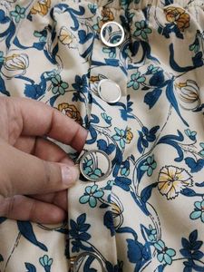 Floral Print Long Sleeve Top