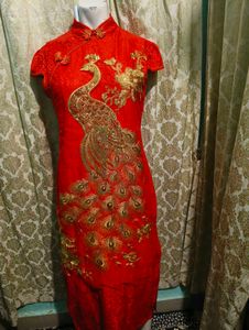 Red Qipao Dress