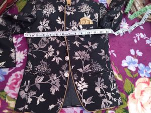 Floral Print Boys' Blazer