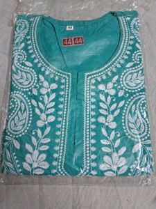 Elegant Cyan Kurti