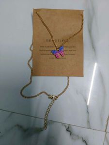 Butterfly Charm Necklace