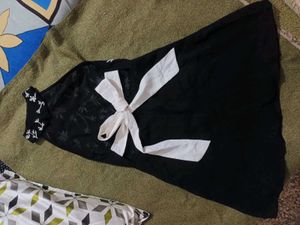 Floral Black Dress