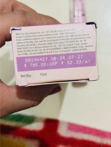 Lotus Organics dark circles Under Eye Creme